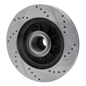 Ford F-150 Brake Rotor (1) - Front Left - DFC - Drilled & Slotted - Silver - `00-`04 Ford F-150 Brake Rotor (1) - Front Left - DFC - Drilled & Slotted - Silver - `00-`04