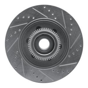 Ford F-150 Brake Rotor (1) - Front Left - DFC - Drilled & Slotted - Silver - `04-`08 Ford F-150 Brake Rotor (1) - Front Left - DFC - Drilled & Slotted - Silver - `04-`08