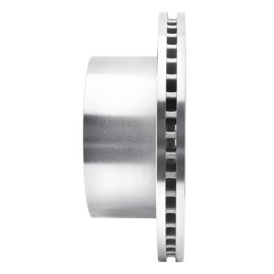 Ford F-350 Super Duty Brake Rotor (1) - Rear Right - DFC - Drilled & Slotted - Silver - `05-`12