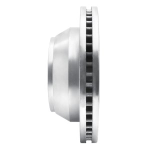 Ford E-Super Duty Brake Rotor (1) - Rear Right - DFC - Drilled & Slotted - Silver - `08-`20