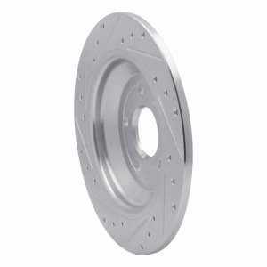 Ford Escape Brake Rotor (1) - Rear Right - DFC - Drilled & Slotted - Silver - `16-`25 Ford Escape Brake Rotor (1) - Rear Right - DFC - Drilled & Slotted - Silver - `16-`25