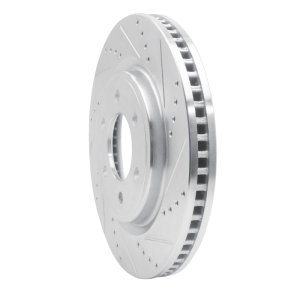 Ford F-150 Brake Rotor (1) - Front Right - DFC - Drilled & Slotted - Silver - `21-`25 Ford F-150 Brake Rotor (1) - Front Right - DFC - Drilled & Slotted - Silver - `21-`25