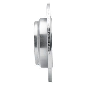 Acura RL Brake Rotor (1) - Rear Left - DFC - Drilled & Slotted - Silver - `99-`01