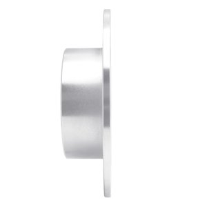 Chevrolet Astra Brake Rotor (1) - Rear Left - DFC - Drilled & Slotted - Silver - `97-`08