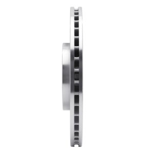 Chevrolet Astra Brake Rotor (1) - Front Left - DFC - Drilled & Slotted - Silver - `99-`10