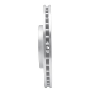 Cadillac BLS Brake Rotor (1) - Front Left - DFC - Drilled & Slotted - Silver - `03-`11