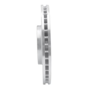 Cadillac BLS Brake Rotor (1) - Front Right - DFC - Drilled & Slotted - Silver - `03-`11