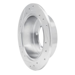 Chrysler Sebring Brake Rotor (1) - Rear Right - DFC - Drilled & Slotted - Silver - `94-`07 Chrysler Sebring Brake Rotor (1) - Rear Right - DFC - Drilled & Slotted - Silver - `94-`07