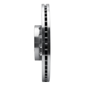 Audi A8 Brake Rotor (1) - Front Right - DFC - Drilled & Slotted - Silver - `00-`03