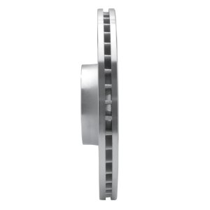 Audi S8 Brake Rotor (1) - Front Left - DFC - Drilled & Slotted - Silver - `01-`03