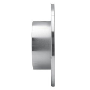 Audi A6 Quattro Brake Rotor (1) - Rear Left - DFC - Drilled & Slotted - Silver - `92-`05