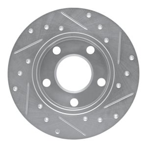 Audi A4 Quattro Brake Rotor (1) - Rear Left - DFC - Drilled & Slotted - Silver - `96-`05 Audi A4 Quattro Brake Rotor (1) - Rear Left - DFC - Drilled & Slotted - Silver - `96-`05
