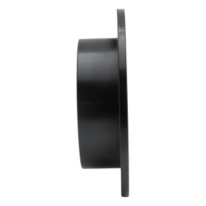 Dodge Attitude Brake Rotor (1) - Rear Left - DFC - Drilled & Slotted - Black - `06-`12
