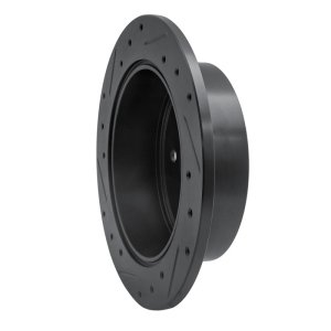 Hyundai Sonata Brake Rotor (1) - Rear Right - DFC - Drilled & Slotted - Black - `99-`06