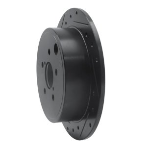 Subaru Legacy Brake Rotor (1) - Rear Left - DFC - Drilled & Slotted - Black - `08-`15 Subaru Legacy Brake Rotor (1) - Rear Left - DFC - Drilled & Slotted - Black - `08-`15