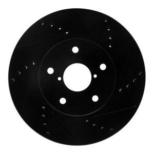 Subaru Legacy Brake Rotor (1) - Front Right - DFC - Drilled & Slotted - Black - `15-`19 Subaru Legacy Brake Rotor (1) - Front Right - DFC - Drilled & Slotted - Black - `15-`19