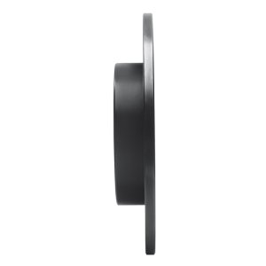 Kia Spectra Brake Rotor (1) - Rear Right - DFC - Drilled & Slotted - Black - `98-`03