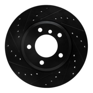BMW 325I Brake Rotor (1) - Front Left - DFC - Drilled & Slotted - Black - `99-`08 BMW 325I Brake Rotor (1) - Front Left - DFC - Drilled & Slotted - Black - `99-`08