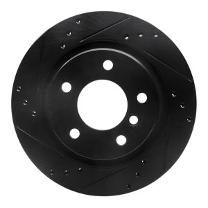 BMW 328i Brake Rotor (1) - Rear Left - DFC - Drilled & Slotted - Black - `99-`06 BMW 328i Brake Rotor (1) - Rear Left - DFC - Drilled & Slotted - Black - `99-`06