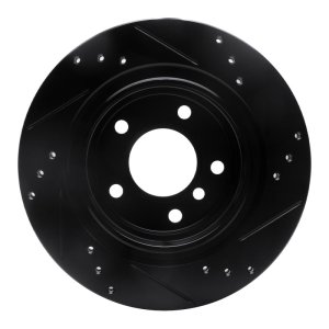 BMW Z4 Brake Rotor (1) - Rear Left - DFC - Drilled & Slotted - Black - `03-`08 BMW Z4 Brake Rotor (1) - Rear Left - DFC - Drilled & Slotted - Black - `03-`08