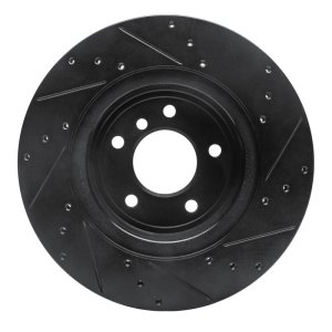 BMW Z4 Brake Rotor (1) - Rear Left - DFC - Drilled & Slotted - Black - `11-`16 BMW Z4 Brake Rotor (1) - Rear Left - DFC - Drilled & Slotted - Black - `11-`16