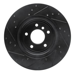 BMW Z4 Brake Rotor (1) - Rear Right - DFC - Drilled & Slotted - Black - `11-`16 BMW Z4 Brake Rotor (1) - Rear Right - DFC - Drilled & Slotted - Black - `11-`16