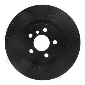 BMW 220i Brake Rotor (1) - Front Left - DFC - Drilled & Slotted - Black - `15-`25 BMW 220i Brake Rotor (1) - Front Left - DFC - Drilled & Slotted - Black - `15-`25