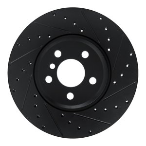 BMW 230I xDrive Brake Rotor (1) - Front Right - DFC - Drilled & Slotted - Black - `18-`25 BMW 230I xDrive Brake Rotor (1) - Front Right - DFC - Drilled & Slotted - Black - `18-`25