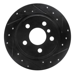 BMW 220i Brake Rotor (1) - Rear Right - DFC - Drilled & Slotted - Black - `14-`25 BMW 220i Brake Rotor (1) - Rear Right - DFC - Drilled & Slotted - Black - `14-`25