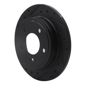 Chrysler 300M Brake Rotor (1) - Rear Left - DFC - Drilled & Slotted - Black - `93-`04 Chrysler 300M Brake Rotor (1) - Rear Left - DFC - Drilled & Slotted - Black - `93-`04