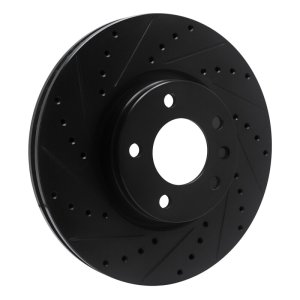 Cadillac Catera Brake Rotor (1) - Front Left - DFC - Drilled & Slotted - Black - `97-`01 Cadillac Catera Brake Rotor (1) - Front Left - DFC - Drilled & Slotted - Black - `97-`01