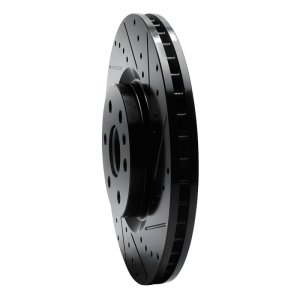 Cadillac SRX Brake Rotor (1) - Front Right - DFC - Drilled & Slotted - Black - `10-`16 Cadillac SRX Brake Rotor (1) - Front Right - DFC - Drilled & Slotted - Black - `10-`16