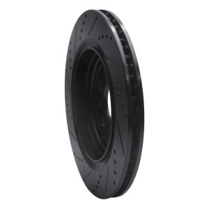 Cadillac ATS Brake Rotor (1) - Rear Right - DFC - Drilled & Slotted - Black - `16-`24