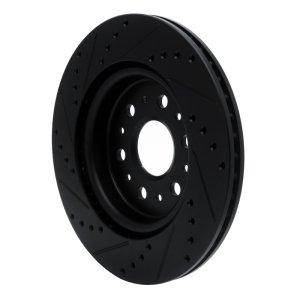 Buick Enclave Brake Rotor (1) - Rear Right - DFC - Drilled & Slotted - Black - `17-`25 Buick Enclave Brake Rotor (1) - Rear Right - DFC - Drilled & Slotted - Black - `17-`25