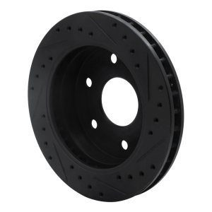 Cadillac Escalade Brake Rotor (1) - Front Left - DFC - Drilled & Slotted - Black - `88-`00 Cadillac Escalade Brake Rotor (1) - Front Left - DFC - Drilled & Slotted - Black - `88-`00