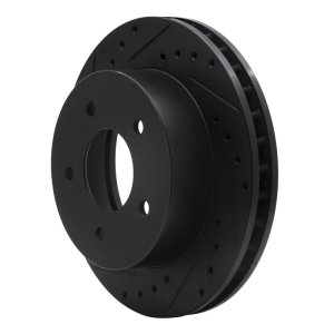 Chevrolet Astro Brake Rotor (1) - Front Left - DFC - Drilled & Slotted - Black - `90-`02