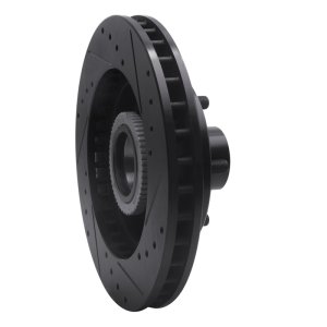 Chevrolet Suburban 1500 Brake Rotor (1) - Front Left - DFC - Drilled & Slotted - Black - `92-`02 Chevrolet Suburban 1500 Brake Rotor (1) - Front Left - DFC - Drilled & Slotted - Black - `92-`02