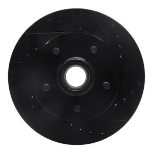 Chevrolet Express 1500 Brake Rotor (1) - Front Right - DFC - Drilled & Slotted - Black - `92-`02