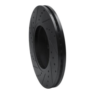 Chevrolet Colorado Brake Rotor (1) - Front Right - DFC - Drilled & Slotted - Black - `15-`20