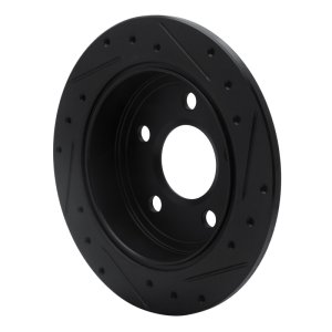 Buick Century Brake Rotor (1) - Rear Left - DFC - Drilled & Slotted - Black - `97-`05 Buick Century Brake Rotor (1) - Rear Left - DFC - Drilled & Slotted - Black - `97-`05