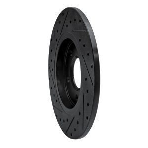 Buick Terraza Brake Rotor (1) - Rear Right - DFC - Drilled & Slotted - Black - 2005