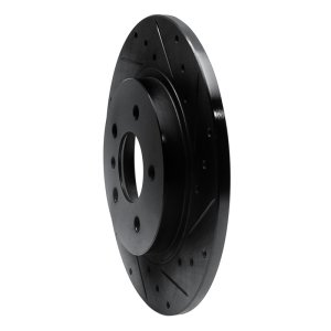 Buick Terraza Brake Rotor (1) - Rear Right - DFC - Drilled & Slotted - Black - 2005