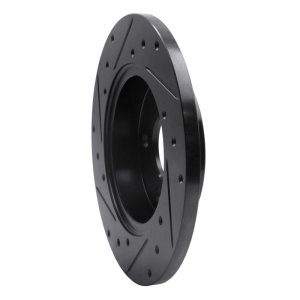 Chevrolet Malibu Brake Rotor (1) - Rear Right - DFC - Drilled & Slotted - Black - `04-`12 Chevrolet Malibu Brake Rotor (1) - Rear Right - DFC - Drilled & Slotted - Black - `04-`12