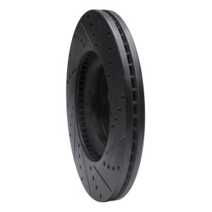 Ford Fusion Brake Rotor (1) - Front Left - DFC - Drilled & Slotted - Black - `13-`20 Ford Fusion Brake Rotor (1) - Front Left - DFC - Drilled & Slotted - Black - `13-`20