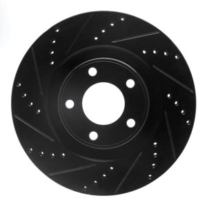 Ford Edge Brake Rotor (1) - Front Left - DFC - Drilled & Slotted - Black - `07-`15 Ford Edge Brake Rotor (1) - Front Left - DFC - Drilled & Slotted - Black - `07-`15