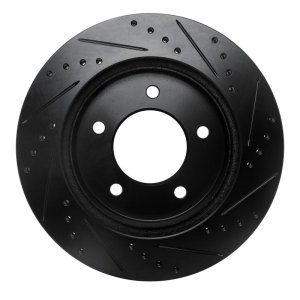 Ford F-150 Brake Rotor (1) - Front Left - DFC - Drilled & Slotted - Black - `97-`04 Ford F-150 Brake Rotor (1) - Front Left - DFC - Drilled & Slotted - Black - `97-`04