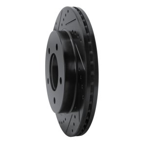 Ford F-150 Brake Rotor (1) - Front Left - DFC - Drilled & Slotted - Black - `97-`04 Ford F-150 Brake Rotor (1) - Front Left - DFC - Drilled & Slotted - Black - `97-`04
