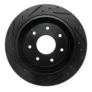Ford F-150 Brake Rotor (1) - Rear Right - DFC - Drilled & Slotted - Black - `97-`04 Ford F-150 Brake Rotor (1) - Rear Right - DFC - Drilled & Slotted - Black - `97-`04