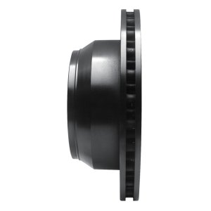 Ford F-350 Super Duty Brake Rotor (1) - Rear Left - DFC - Drilled & Slotted - Black - `99-`04