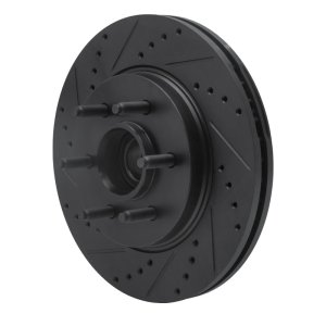 Ford F-150 Brake Rotor (1) - Front Left - DFC - Drilled & Slotted - Black - `04-`08 Ford F-150 Brake Rotor (1) - Front Left - DFC - Drilled & Slotted - Black - `04-`08